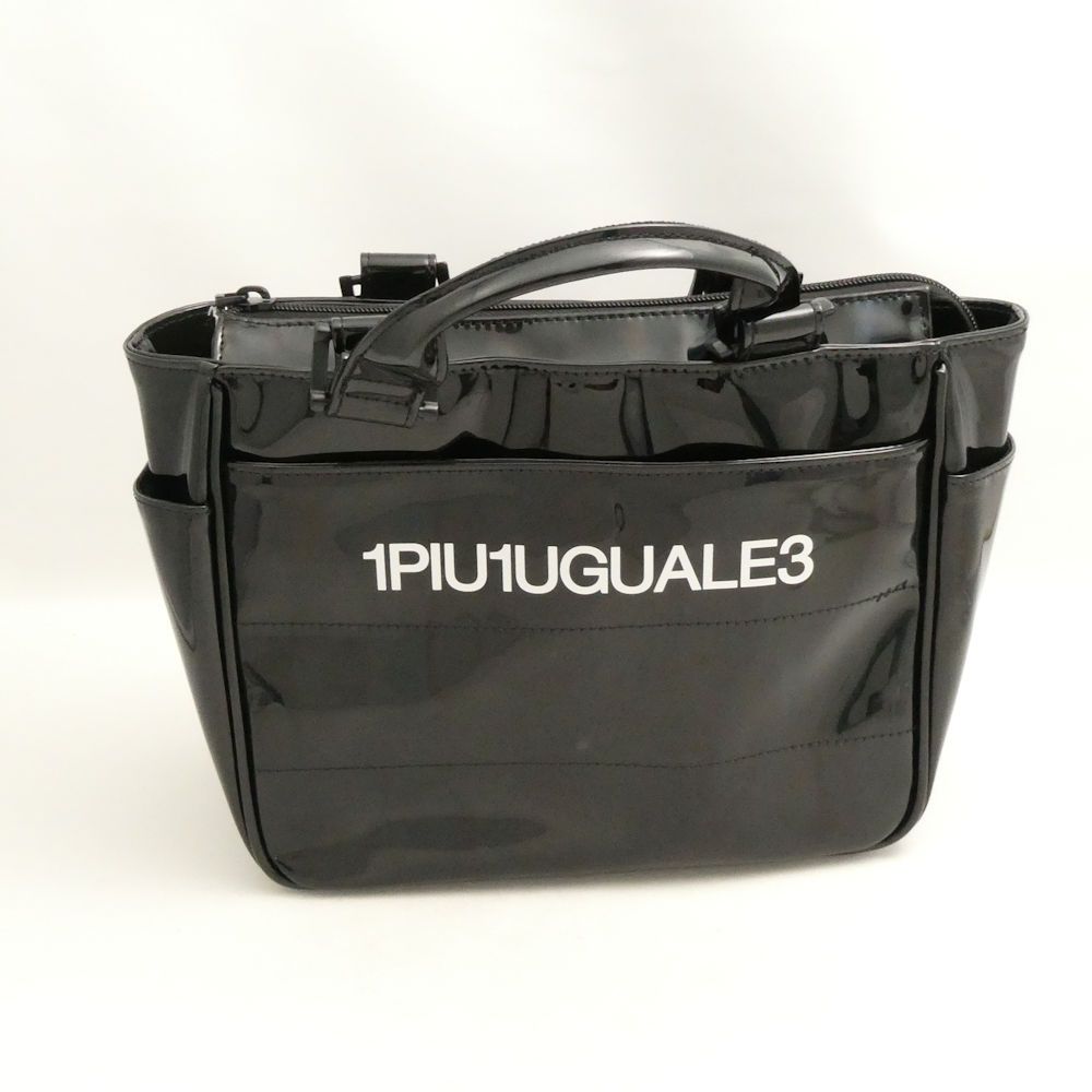 1PIU1UGUALE3 カートバッグ エナメル オーロラ ブラック ゴルフ BtiruPcCaNfY.jpg?width=768