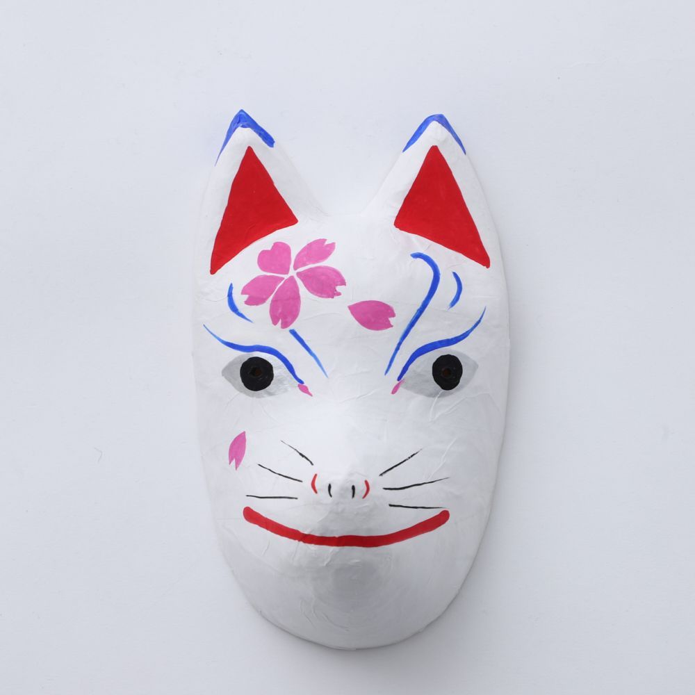 お祭り 狐 お面 日本 キツネ 半面 の人気商品一覧・価格比較 - 価格 com