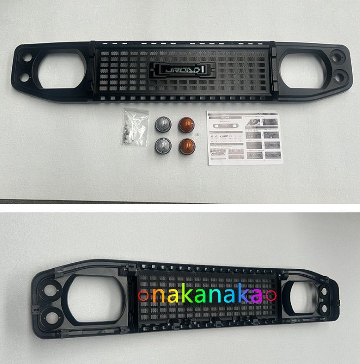 スズキ ジムニー JB74 2019- 式 フロントグリル エクスプローラー スタイル カスタムキット FFCRYSTALESIA_COM