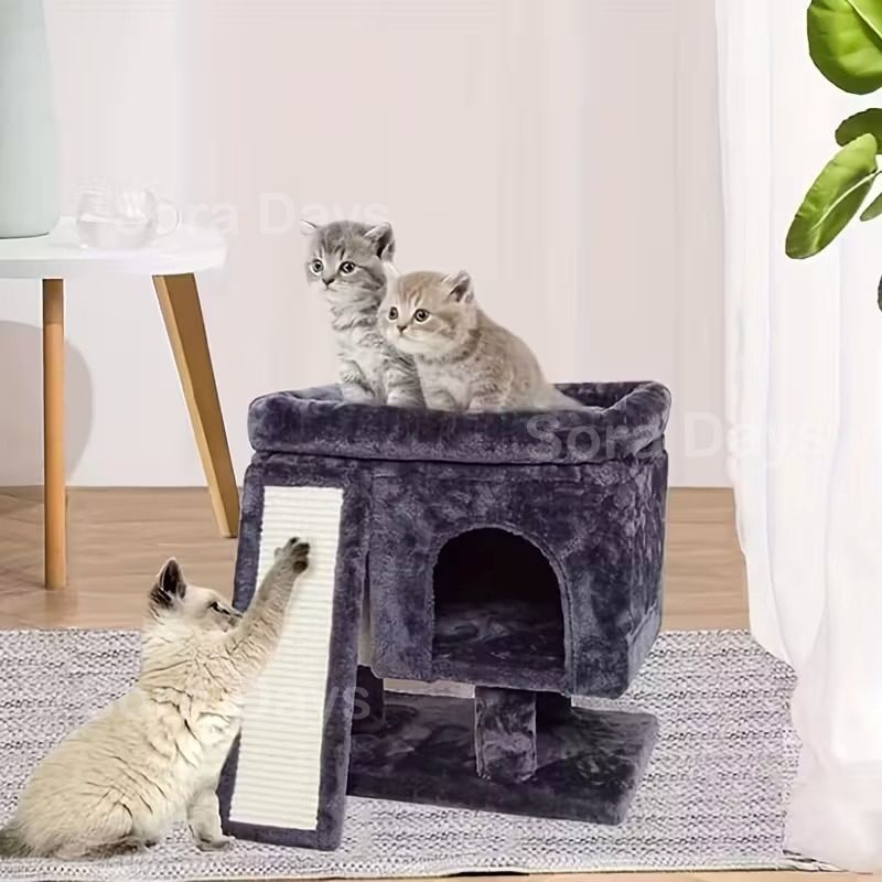 フェイクファー 45.01×35×45.72cm