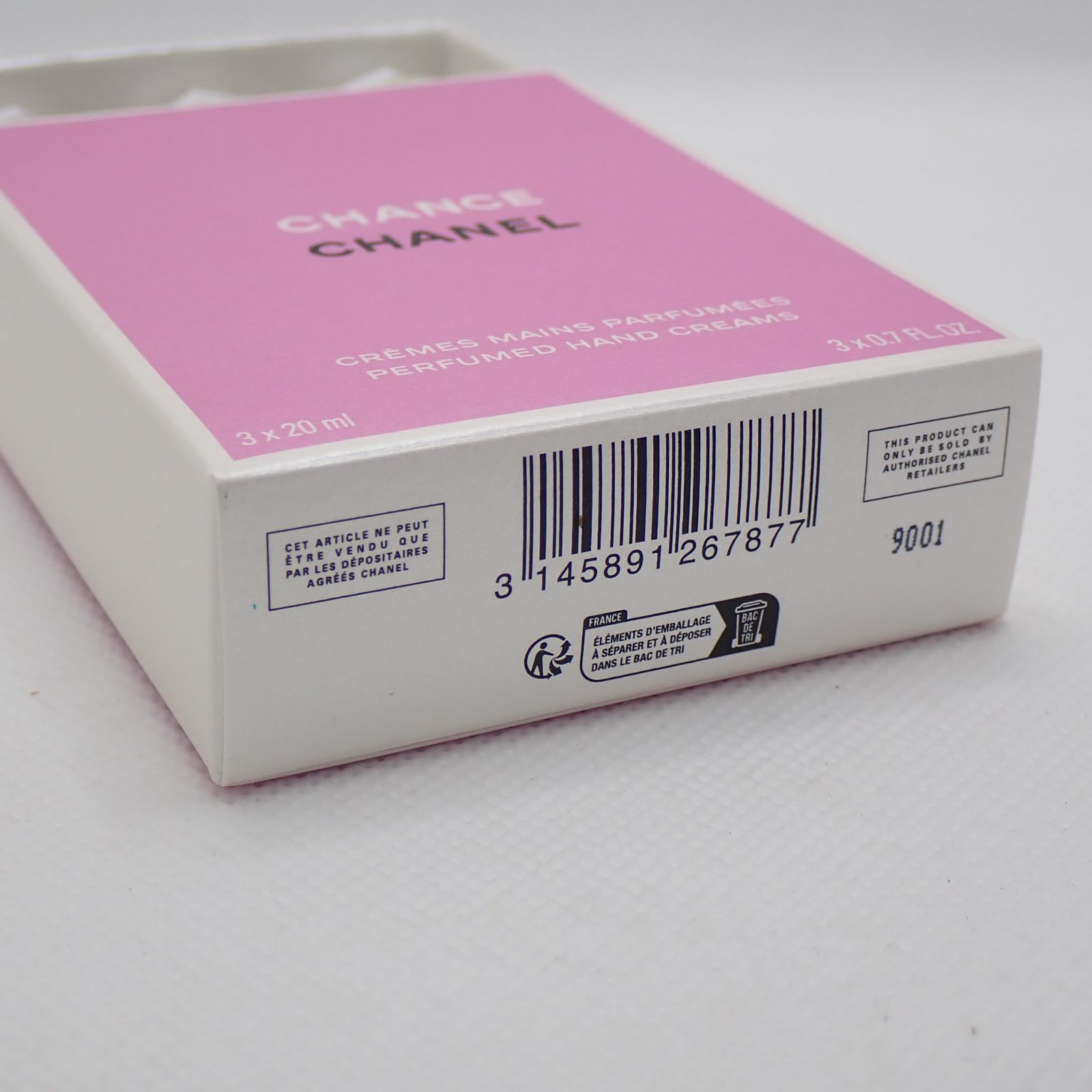 送料無料 未使用品 CHANEL シャネル チャンス クレーム マン