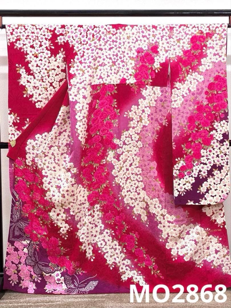 ブランド振袖 ATELIER SAB 金駒 金彩 身丈163cm 撥水加工済