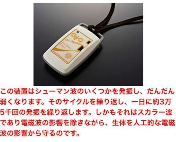 氣 オーガナイザー Chi-O 取説 USB 波動 共鳴 周波数発生