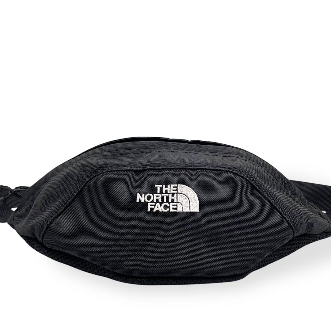 未使用級 THE NORTH FACE ボディバッグ ナイロン ブラック