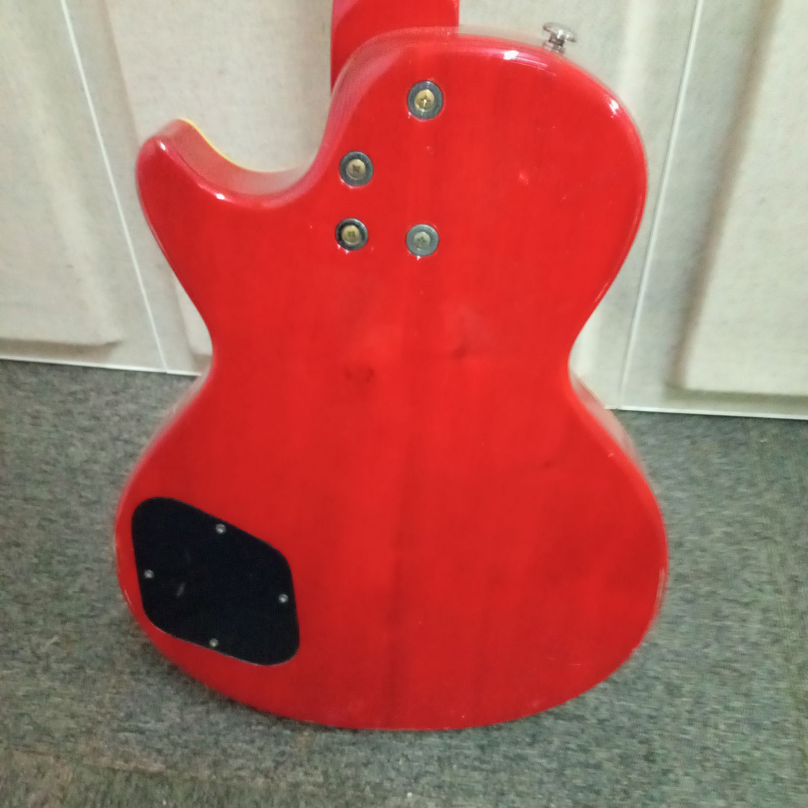 GrrasRoots エレキベース レッド GrassRoots G-BB-DLX Candy Apple Red (キャンディアップル