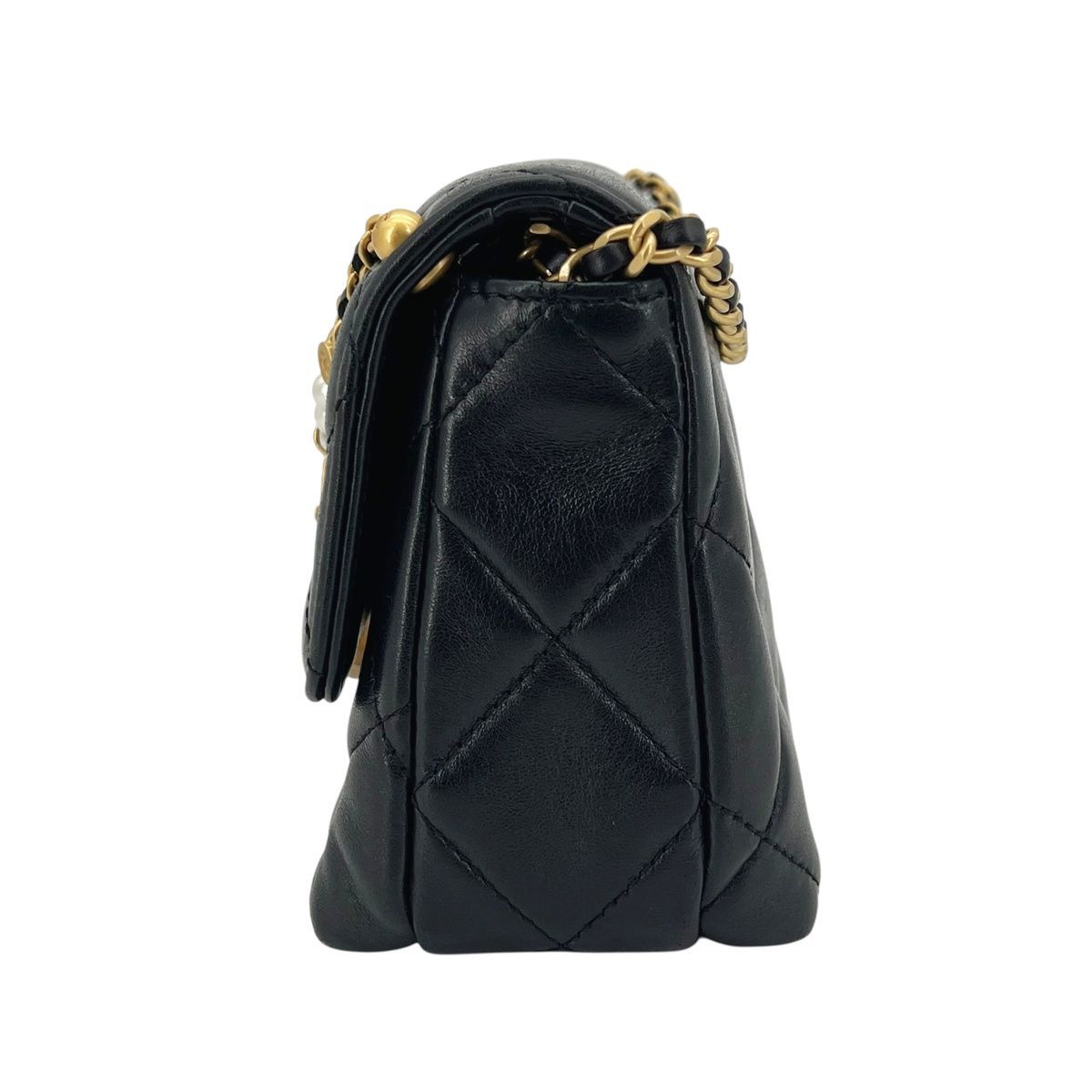 即完予感 CHANEL カチューシャ マトラッセ キルティング 黒 G201 CHANEL 黒 キルティング ヘアバンド マトラッセ シルク