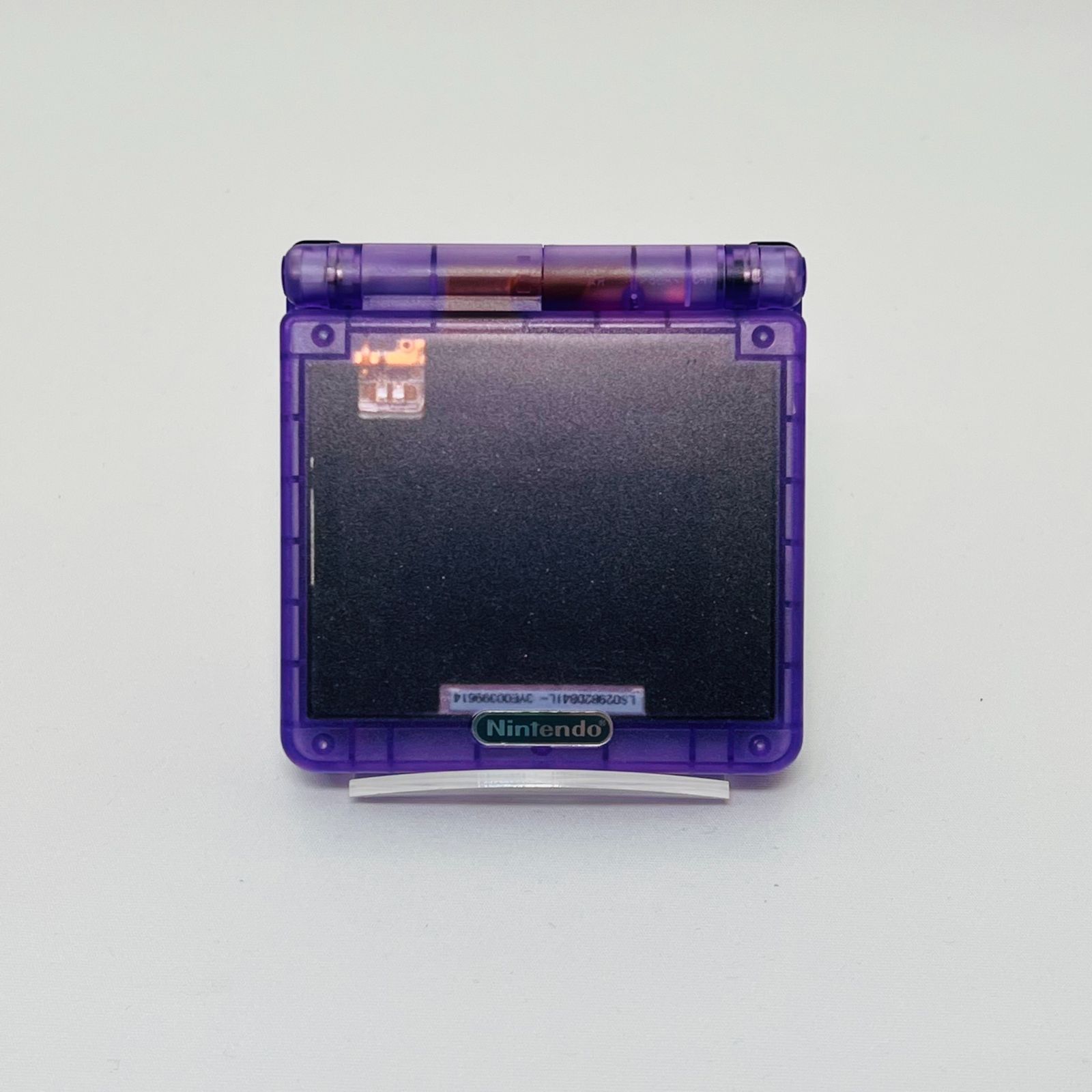 ゲームボーイアドバンス - 【あおおに】ＧＢＡ ＳＰ クリアパープル 任天堂 ゲームボーイアドバンス GBA SP 透明クリアパープル