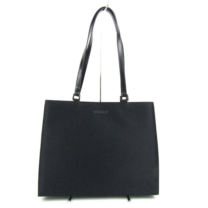 新品　タグ付き　ゲス　GUESS ブラック トートバッグ　ショルダーバック ゲス ショルダーバッグ トートバッグ スクエア ビジネス