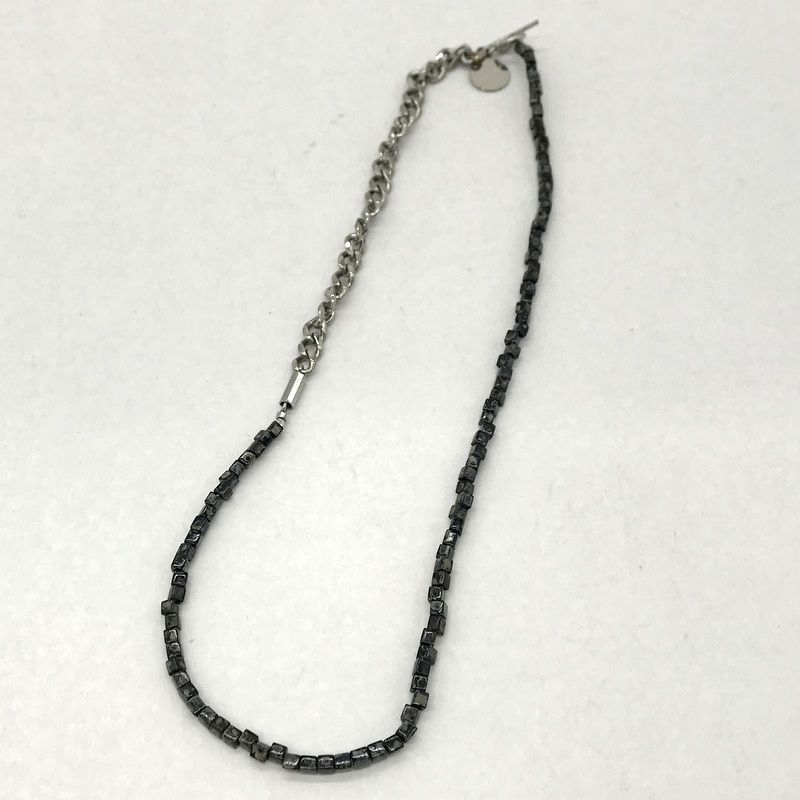 JIEDA SWITCHING BEADS NECKLACE ネックレス ビーズ チェーン切替ネックレス アクセサリー カジュアル メンズ ジエダ 服飾小物 B12920