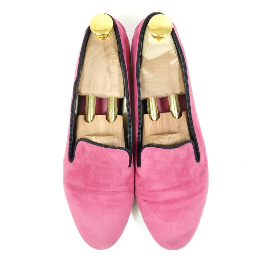 TOD'S スエード ピンクベージュ　ローファー トッズ フラット ローファー オペラ スエード ピンク EU37 23.5