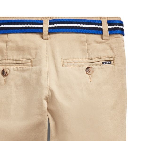 ベルト付きスリムフィット