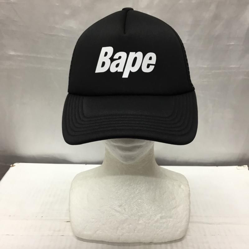 A BATHING APE メッシュキャップ ブラック BAPE abathingape BAPE APE