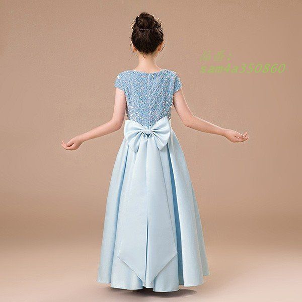 子供ドレス フラワーガール 子供 ドレス 子供用 ロングドレス 発表会 フォーマルドレス パーティー 半袖 ピアノ発表会 結婚式 演奏会 am4a350860 WWW_USTAUSTRALIA_COM_AU