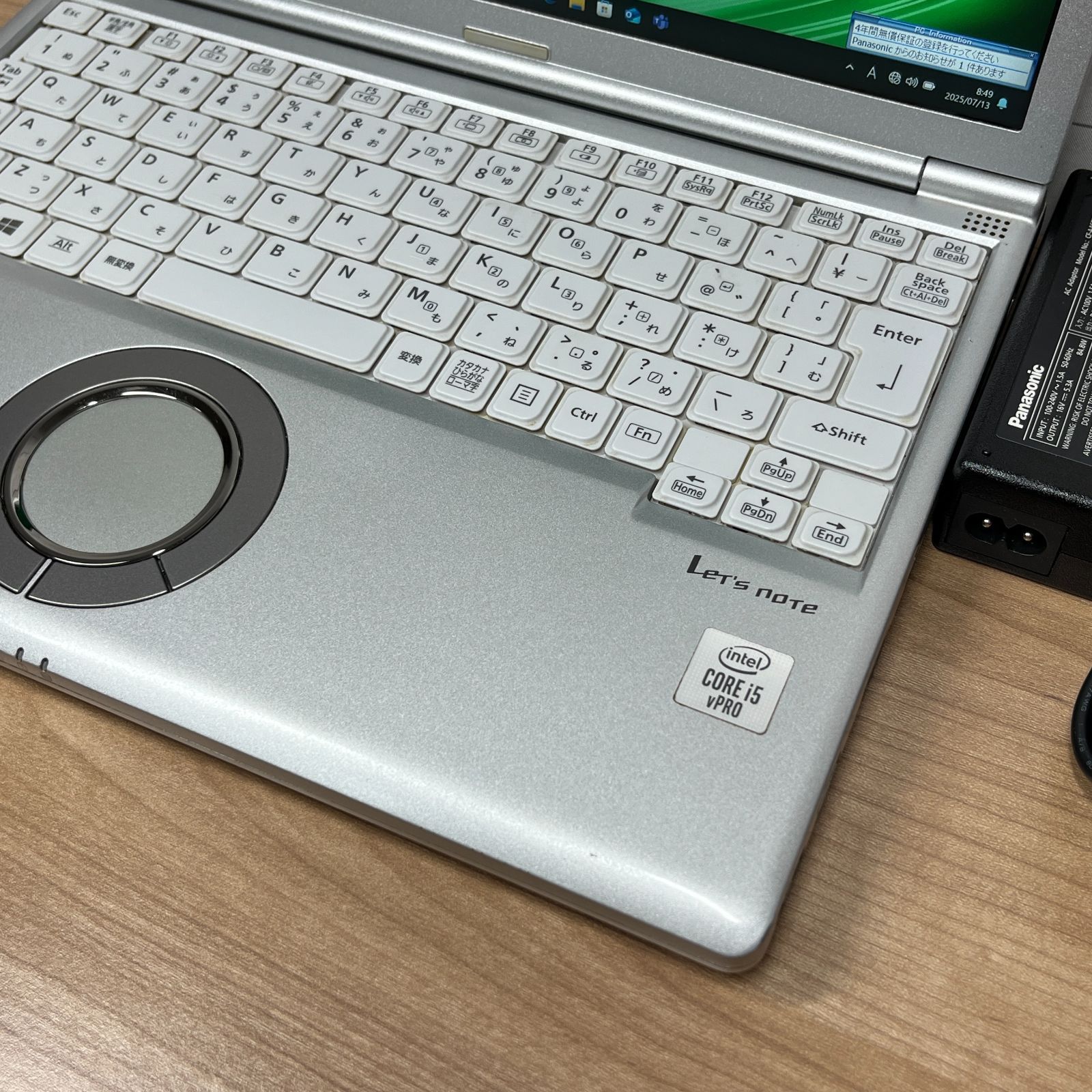 限定品＞0674 軽量 Panasonic レッツノート CF-SV9 8GB/SSD256 i5 