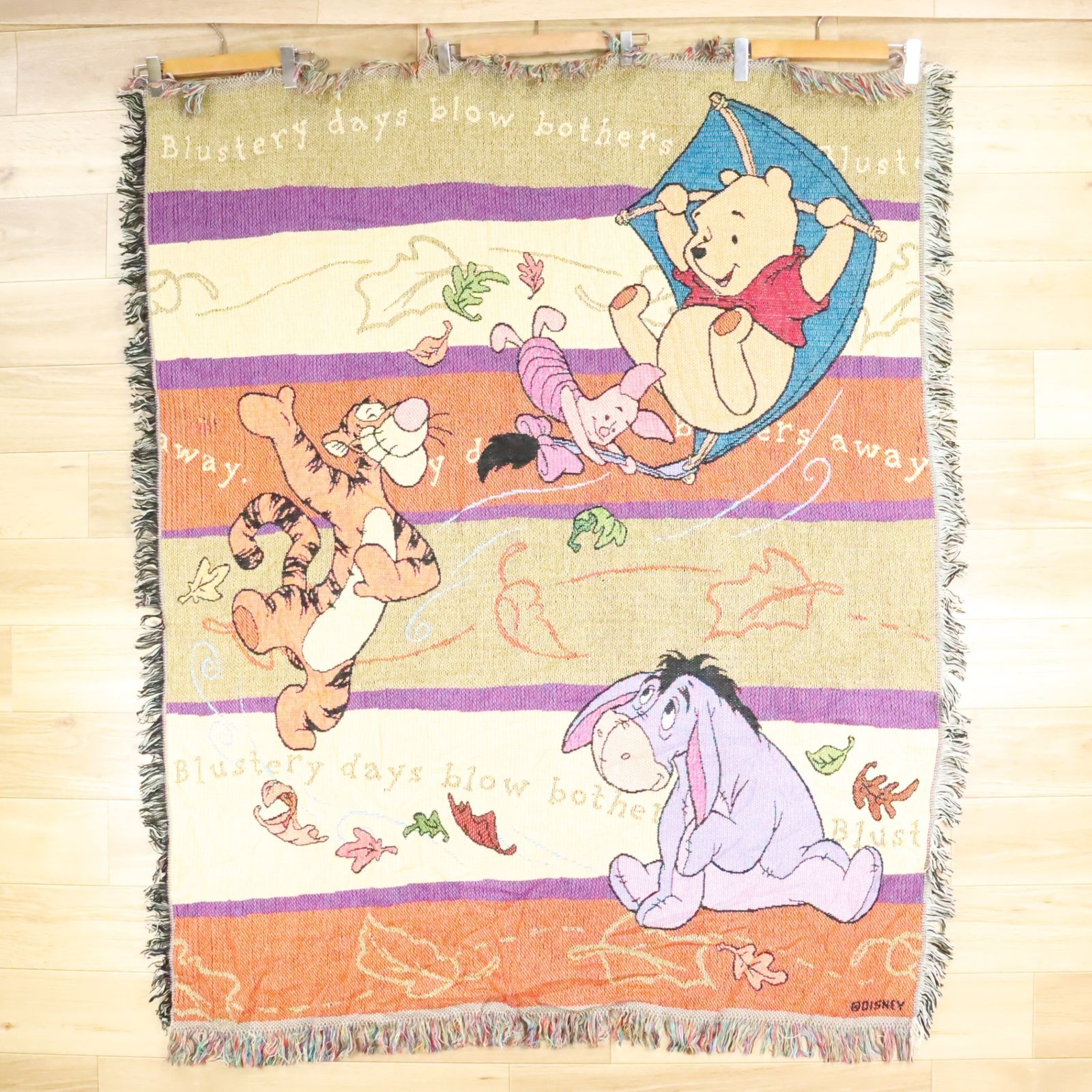 くまのプーさん タペストリー ブランケット ラグ