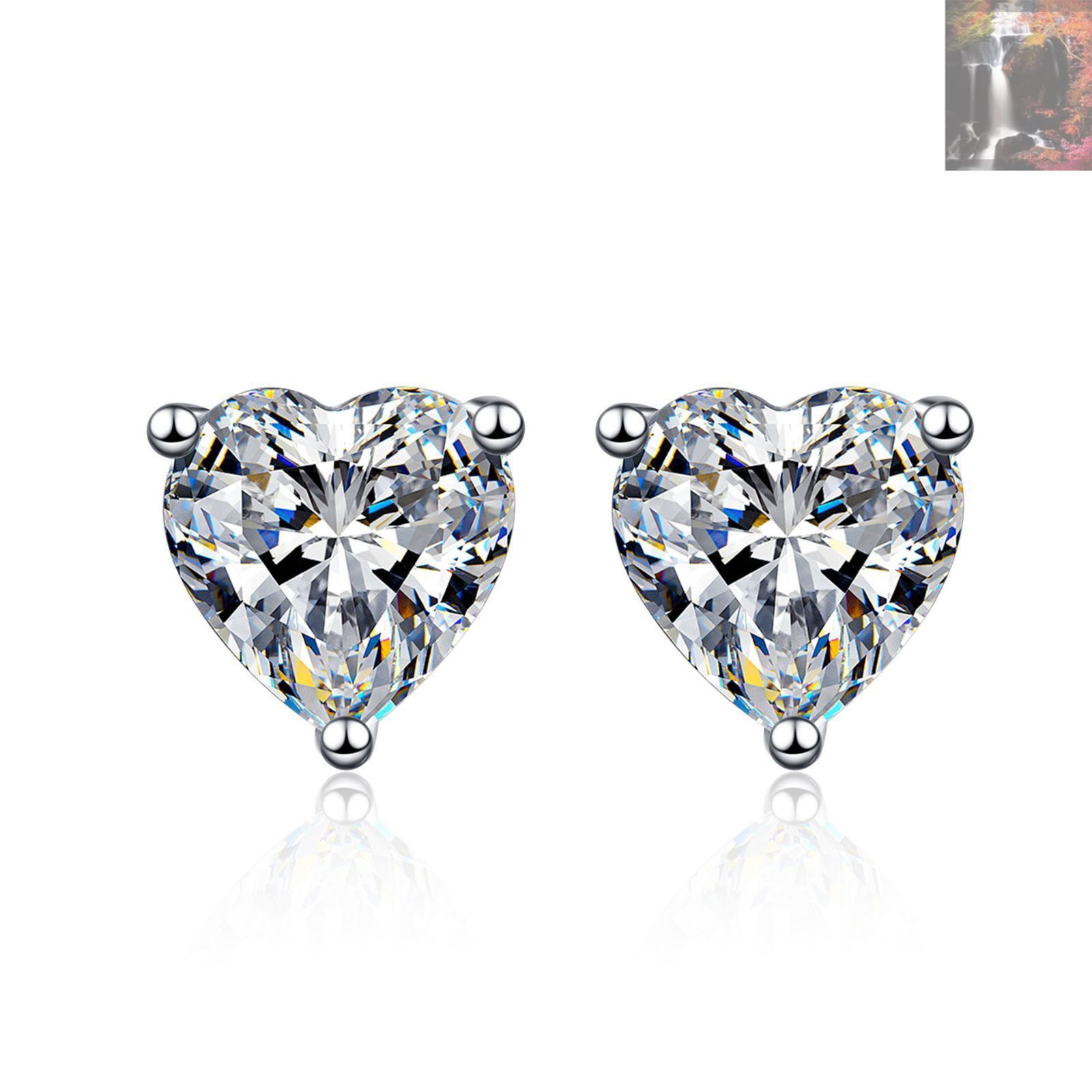 ３ct　モアサナイト　人工ダイヤモンド　　ピアス　　18kホワイト　　ア1041 3ct モアサナイト 人工ダイヤモンド ピアス 18kホワイト ア1041