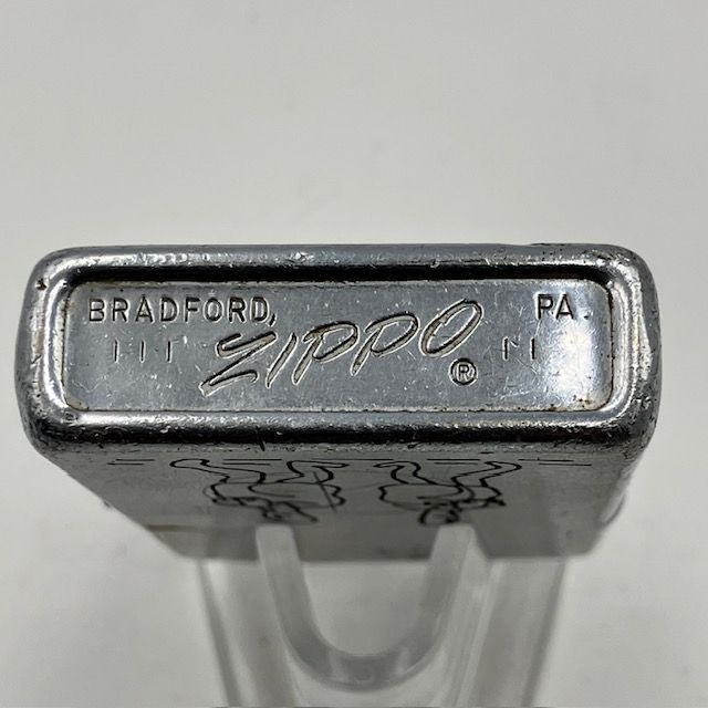 1966年製ベトナムジッポー「ファックマン」スリムミリタリー当時