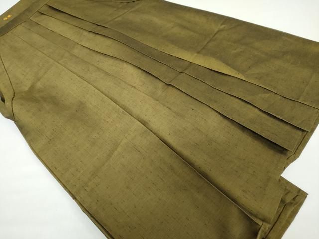 平和屋着物●男性 馬乗り袴 霞文 正絹 DAAW5748ud