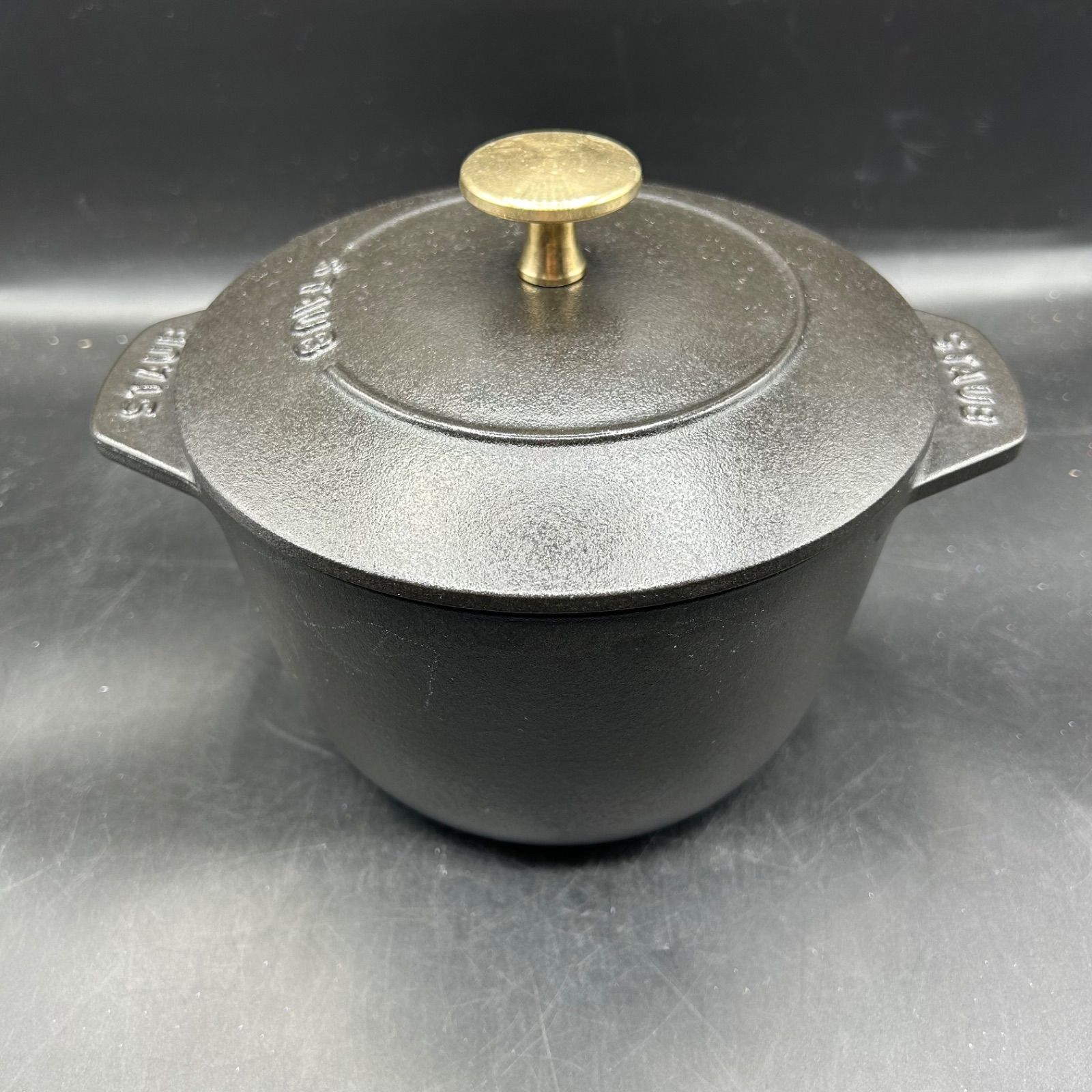 STAUB ストウブ ラ ココット デ ゴハン ブラック M 16cm 土鍋 炊飯