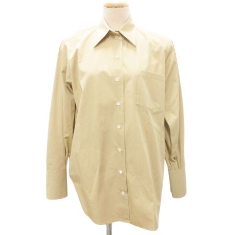 セリーヌ CELINE 美品 フィービー期 長袖 シャツ ブラウス 無地