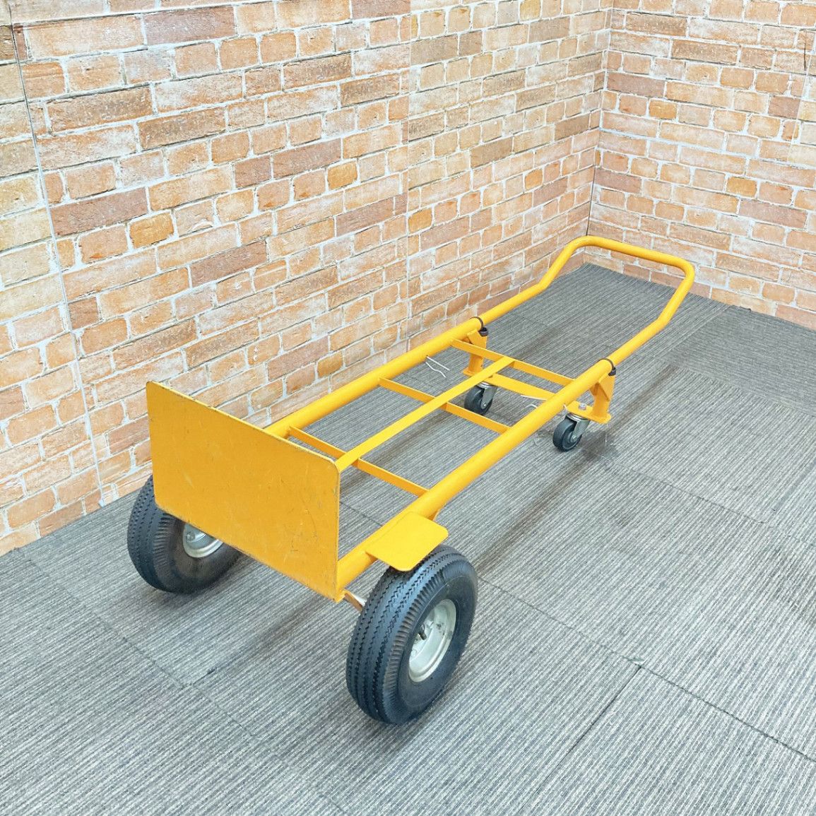 只今タイムセール中。 品 2WAY 手押し台車 キャリーボーイ キャリーカート ネコ車 ハンドトラック 運搬車 4輪 アウトドア I