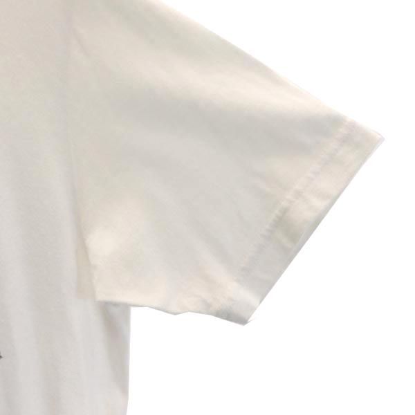 ワイズ プリント 半袖 Tシャツ ホワイト系 Y's ロゴ メンズ   【230619】 メール便可