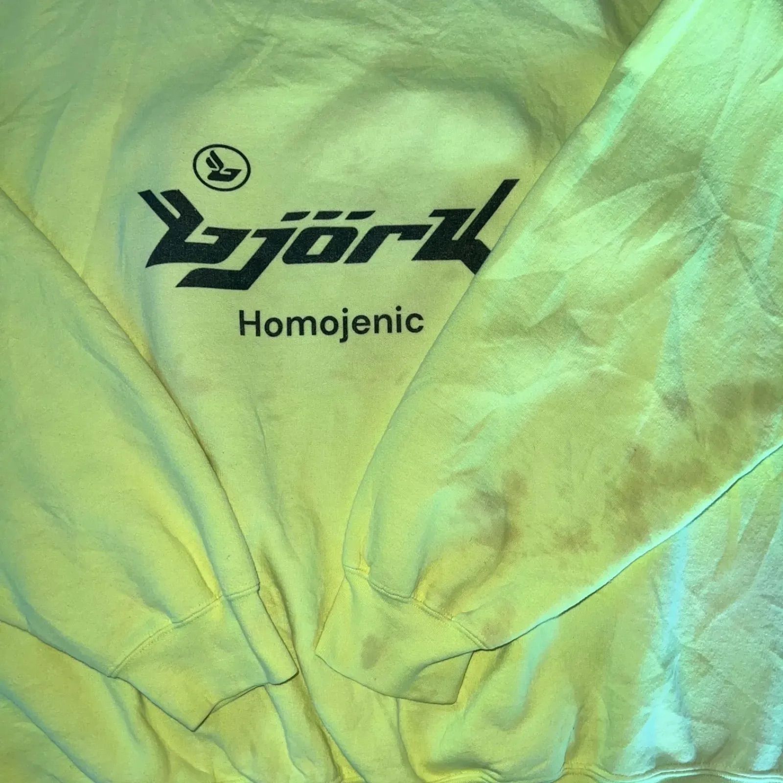 古着 90s 00s バンド スウェット ビョーク Bjork ビッグシルエット 