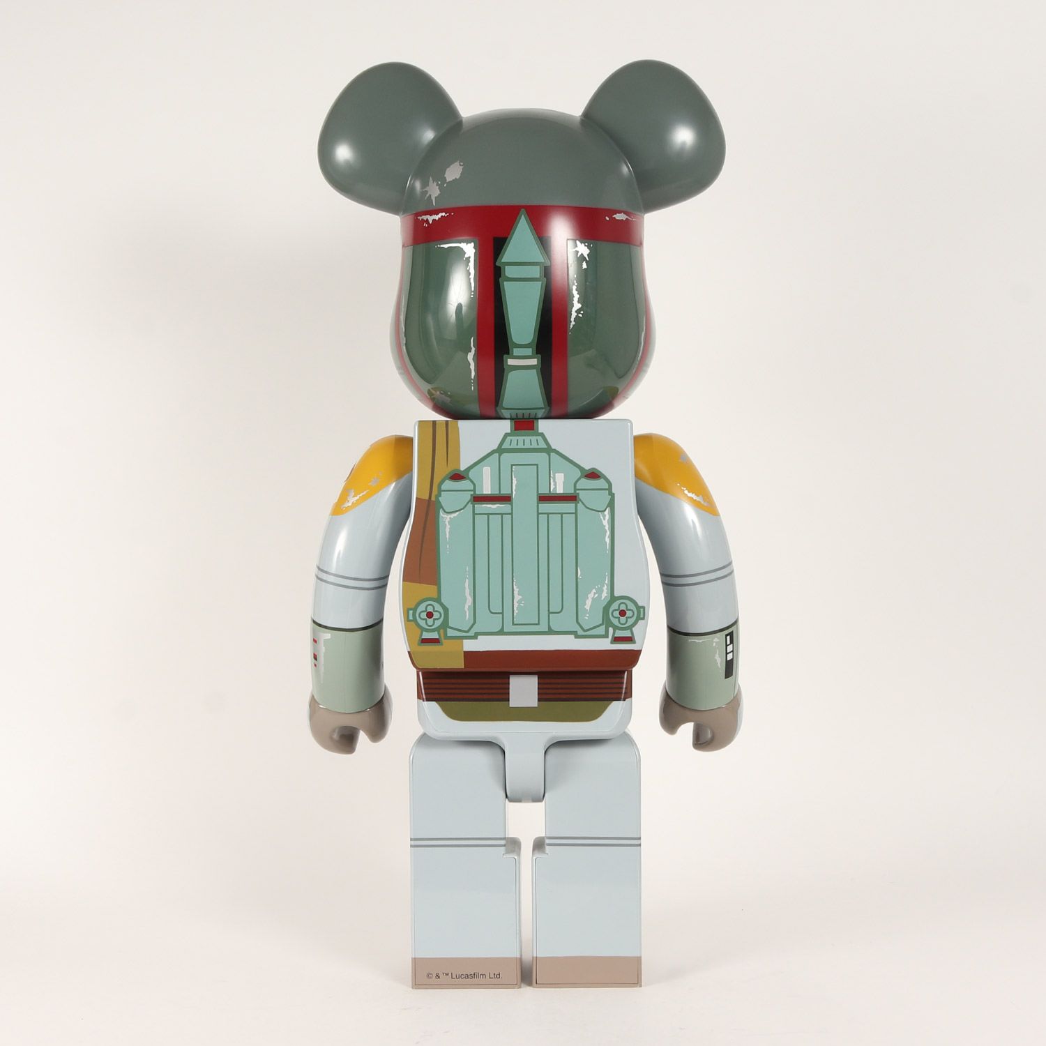 MEDICOM TOY - BE@RBRICK ボバ・フェット 1000％  新品 送料込み MEDICOM TOY メディコムトイ 2015年モデル EXHIBITION 15 開催