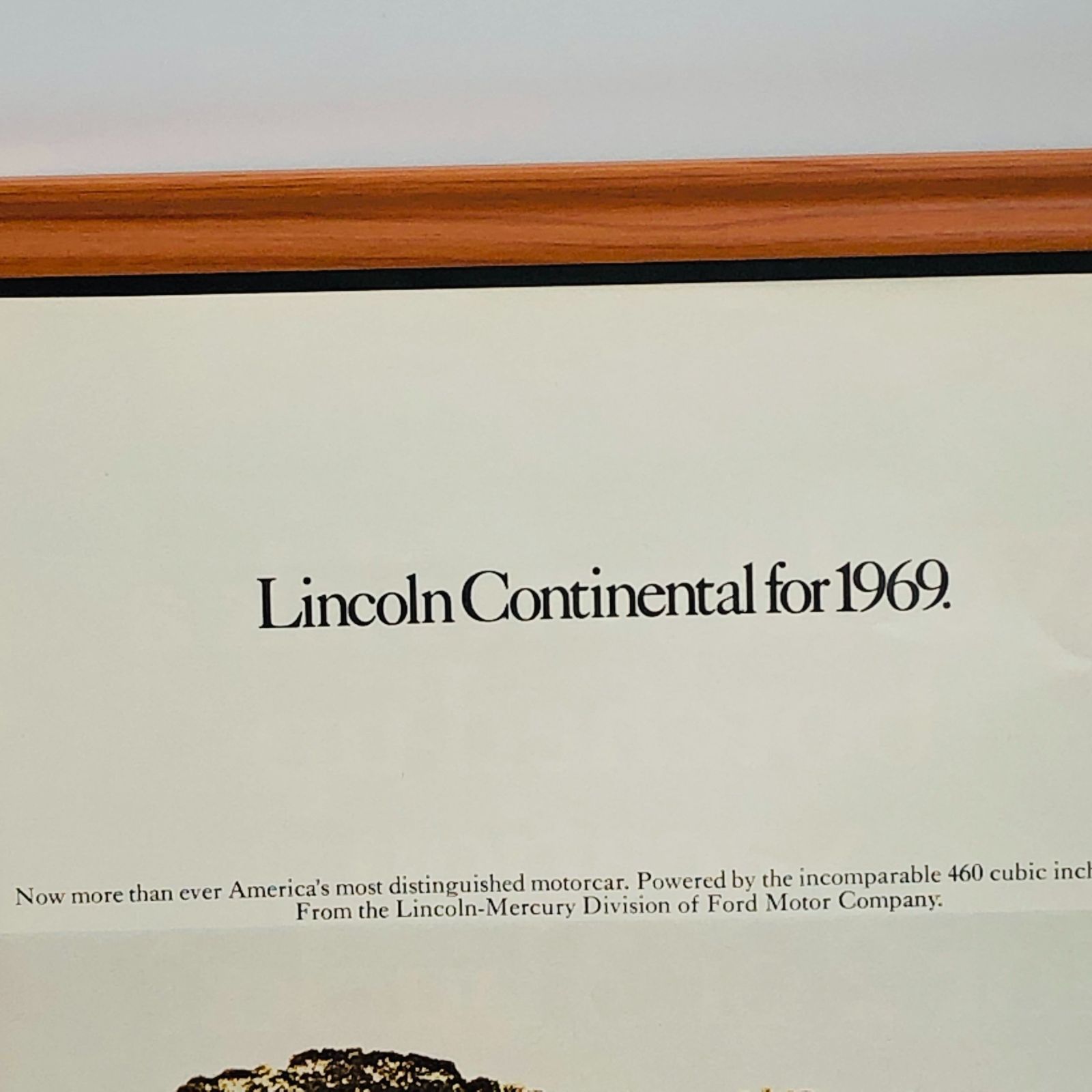 リンカーン・コンチネンタルアンティークポスター