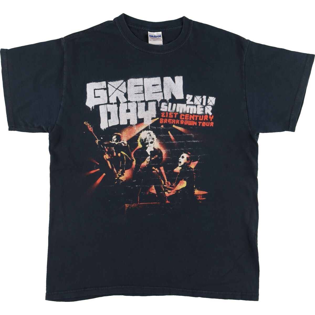 古着 ギルダン GILDAN GREEN DAY グリーンデイ バンドTシャツ バンT メンズM/eaa454868