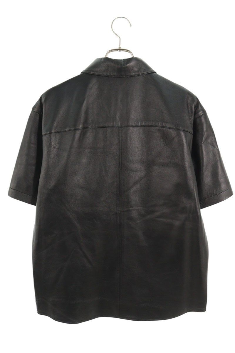 supreme Leather Work Shirt レザーワーク半袖シャツ