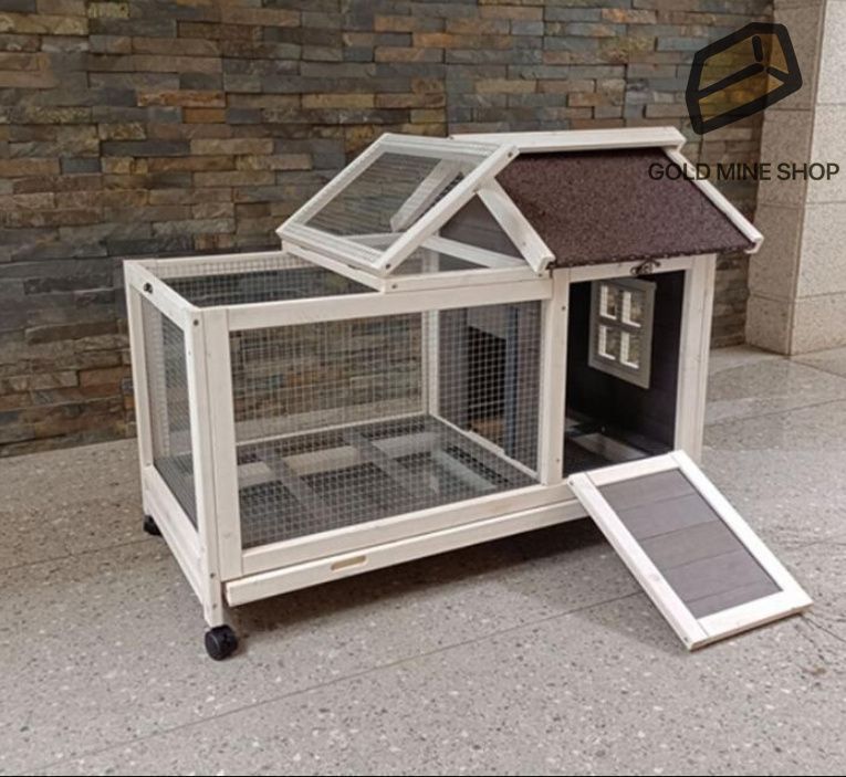 飼育ケージ 屋外木製鶏舎