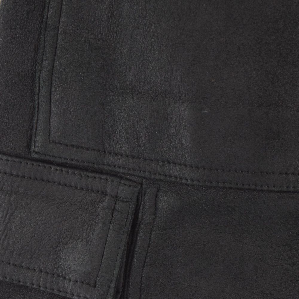 Rick Owens (リックオウエンス) BLISTERED LEATHER CARGO JOG