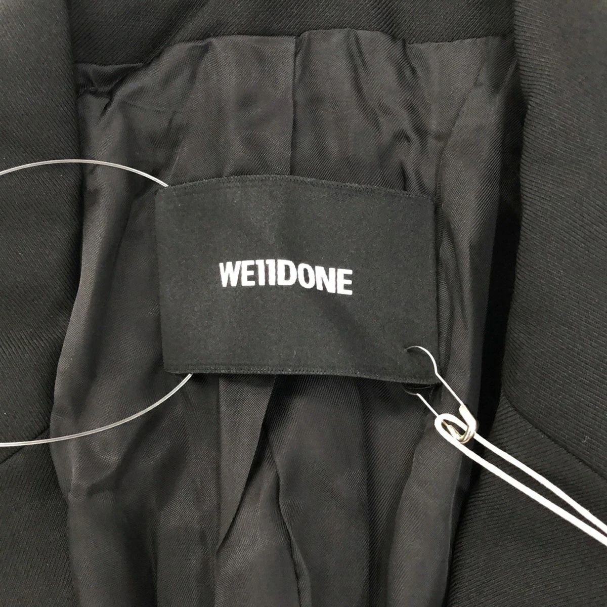 we11done ウェルダン 22AW ノッチドラペルパッチ テーラードジャケット