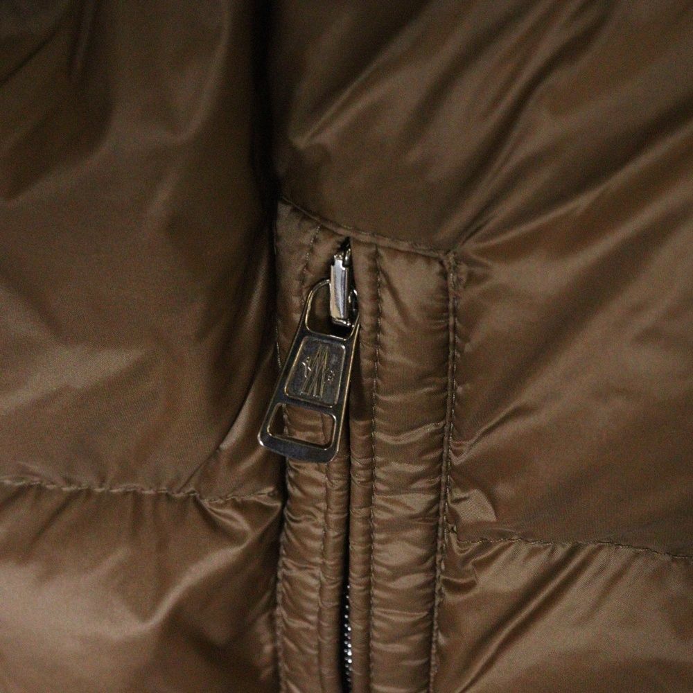 MONCLER ジャケット　モンクレール　ブラウン　　美品　レザー MONCLER (モンクレール) 20AW LAUTERAARHORN GIUBBOTTO