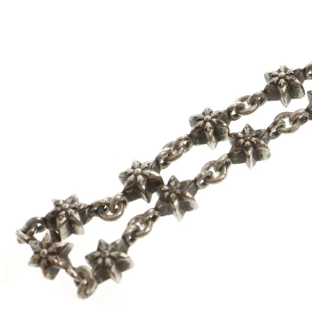 t*n様 クロハーツ　ブレスレット　タイニースター　シルバー　CHN TNY S CHROME HEARTS (クロムハーツ) CHN TNY STAR タイニースターオールド