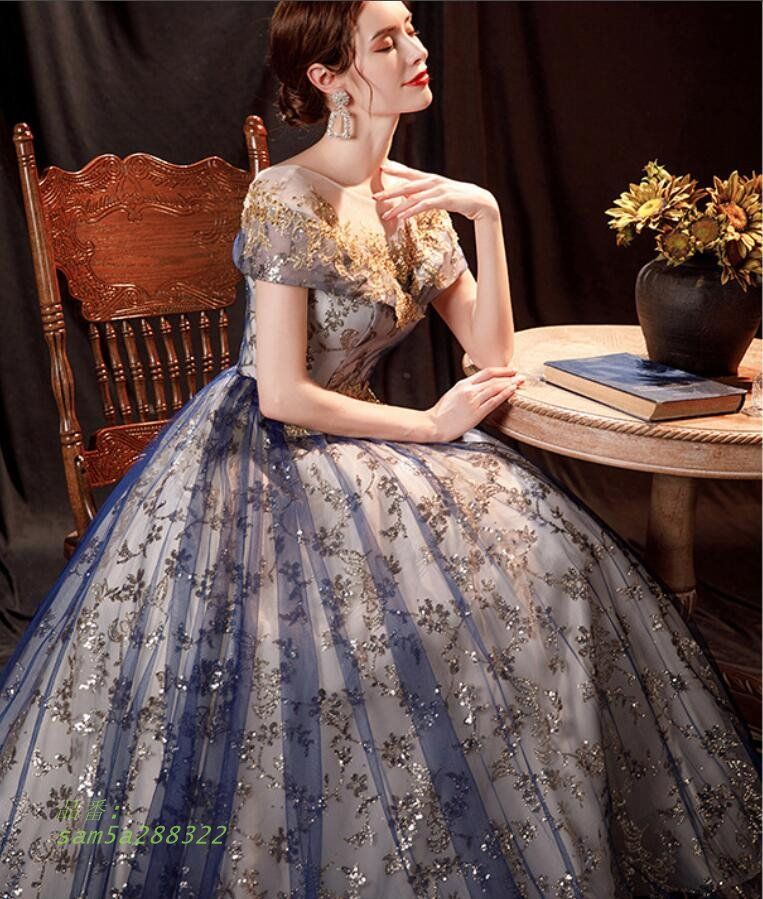 ロングドレス 演奏会用 パーティードレス 結婚式 ドレス ステージドレス 成人式 マキシ丈 大人 コー合唱衣装 発表会 ピアノ 20代30代40代 am5a288322