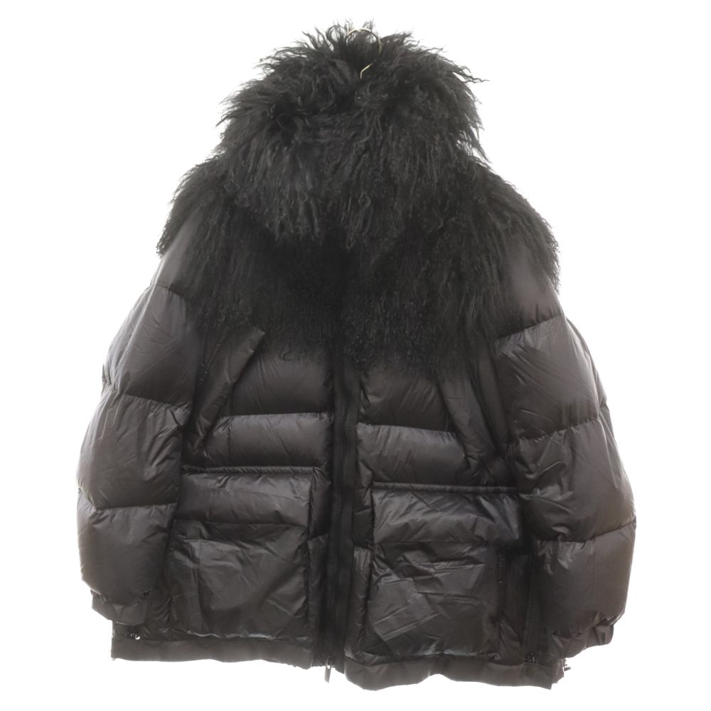 Sacai (サカイ) POODLE FUR DOWN ナイロン プードル ラムファー ダウン 