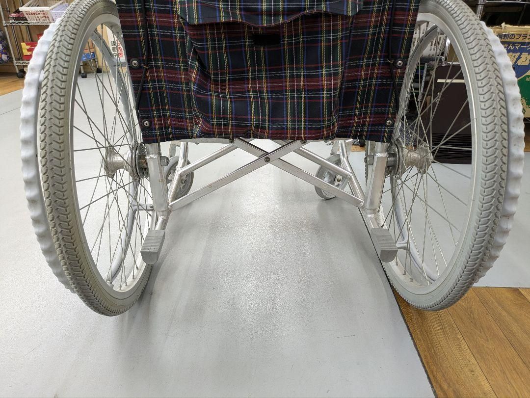 J338☆サビ使用感☆幸和製作所☆自走式車いす