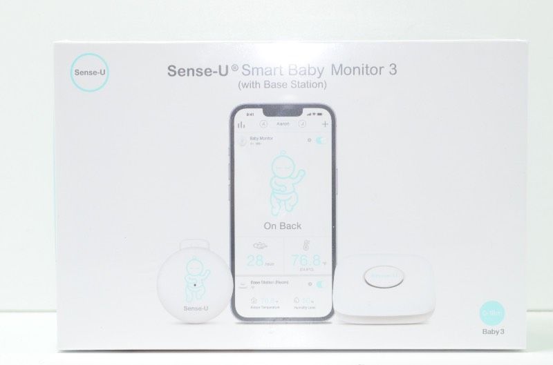 送料無料 センスユー Sense-U スマートベビーモニター3 SU-210T-BS3 ベースステーション付き ベビー用体動 温度 湿度センサー