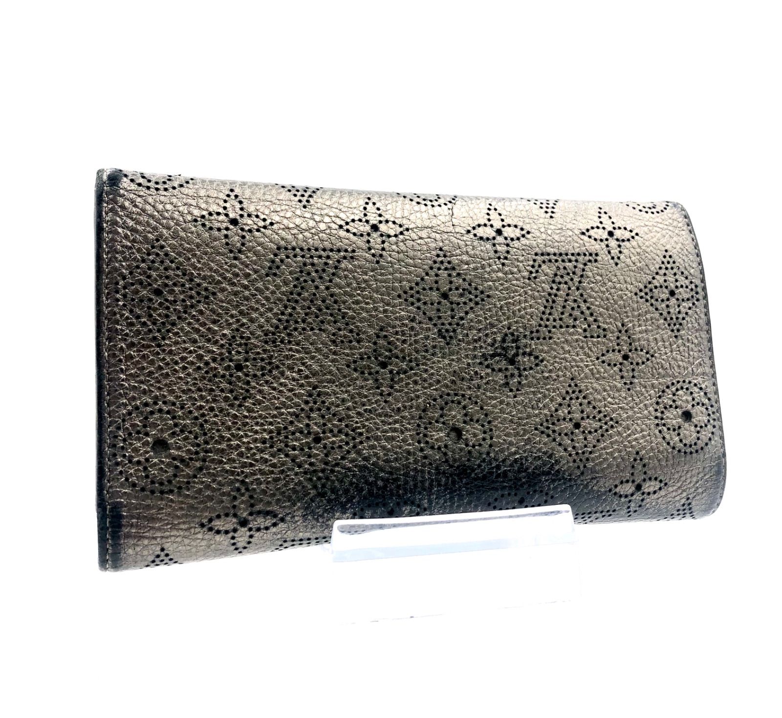 □鑑定済み□希少□LOUIS VUITTON ルイヴィトン マヒナ ブロンズ 