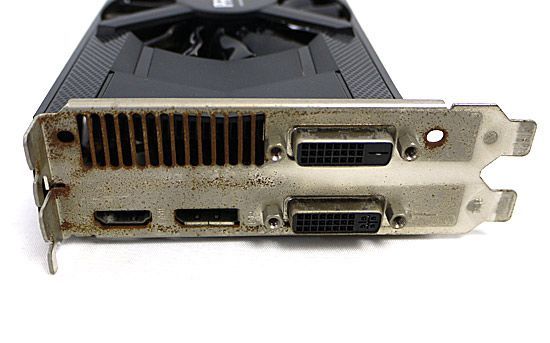 [bn:17] PALIT　GeForce GTX 660　NE5X66001049-1060F　本体いたみ