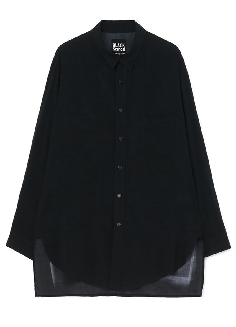 Yohji Yamamoto ASURA PATTERN OVERLAPPING COLLAR HZ-B84-828 - メルカリ