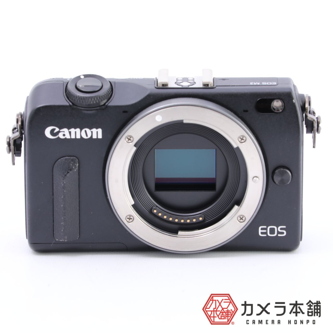 Canon ミラーレス一眼カメラ EOS M2 ボディ(ブラック) EOSM2BK-BODY ...