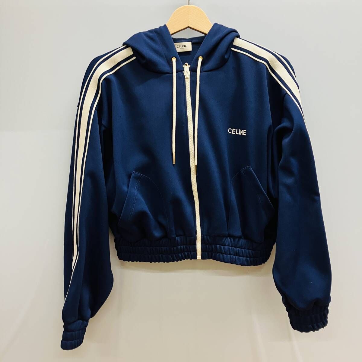 CELINE セリーヌ クロップド トラックスーツジャケット ジャージ