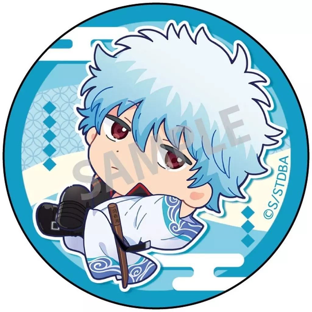 中古】バッジ・ビンズ 坂田銀時 「銀魂 POP UP SHOP 神戸マルイ