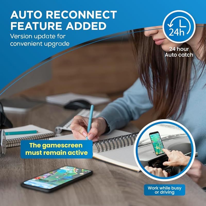 Megacom DuoMon3 2025ver. 自動再接続機能 1P|2P ポケット オートキャッチャー レッドボール IPX7 防水 オリジナルな自動で再接続機能 1時間ごとの切断も克服 24時間連続ゲット アプリ調整 ライト 振動 サウンド Bl USTAUSTRALIA_COM_AU