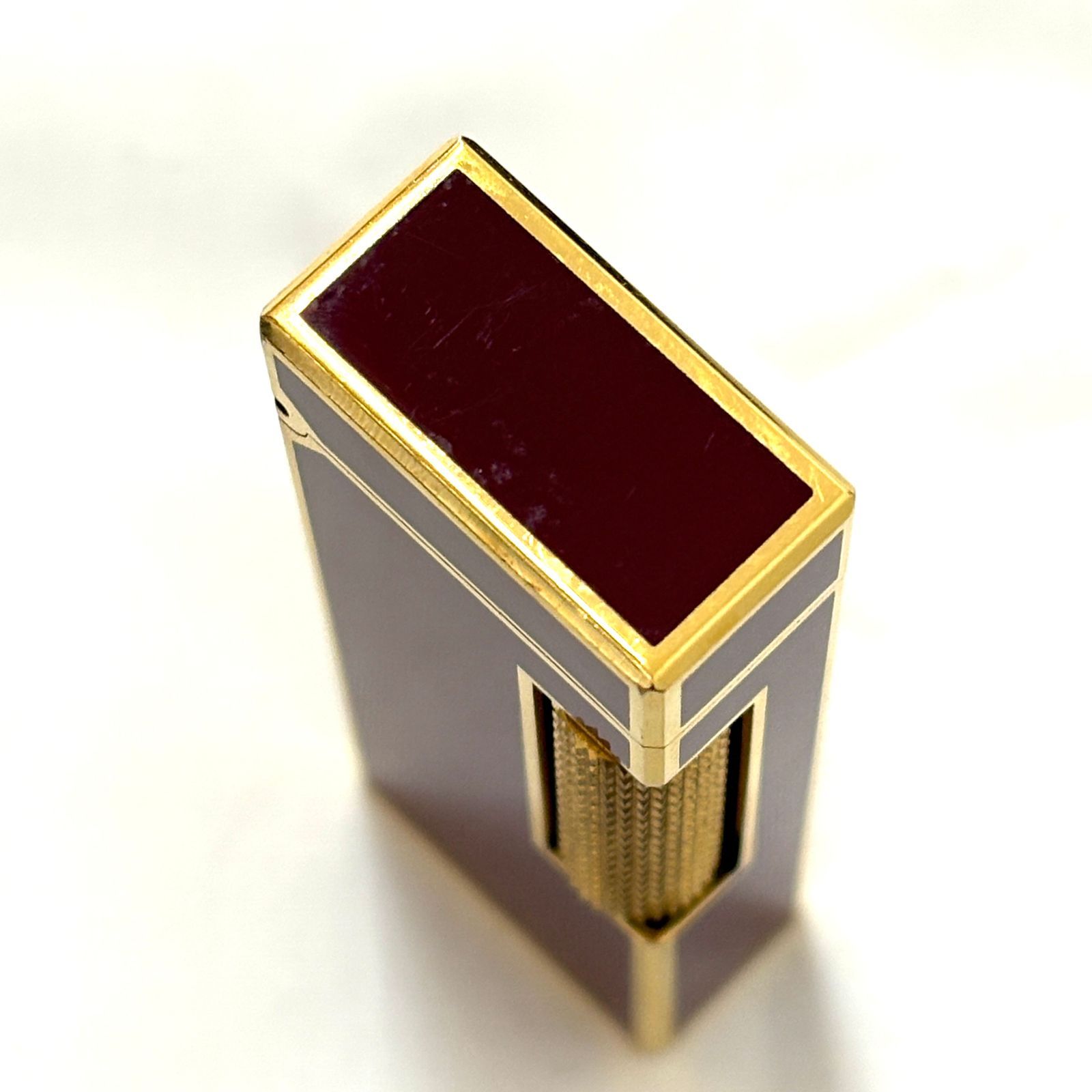 dunhill ダンヒル ガスライター レッド ゴールド 着火・火花未確認
