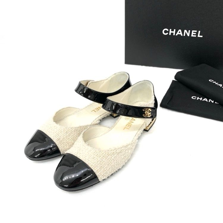 ≪24SS★≫CHANEL メリージェーン ターンロック ≪24SS☆≫CHANEL メリージェーン ターンロック パンプス