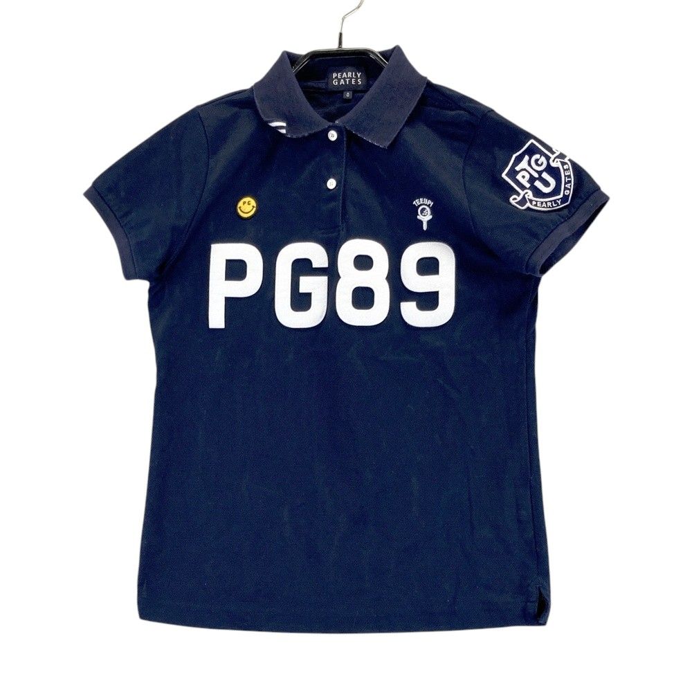 サイズ：0 PEARLY GATES パーリーゲイツ 半袖ポロシャツ ニコちゃん